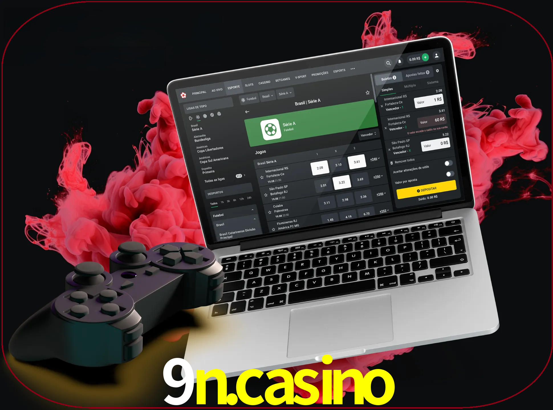 Visite a secção especial de jogos de vídeo em 9N.CASINO para descobrir em que jogos pode apostar e ganhar muito dinheiro.