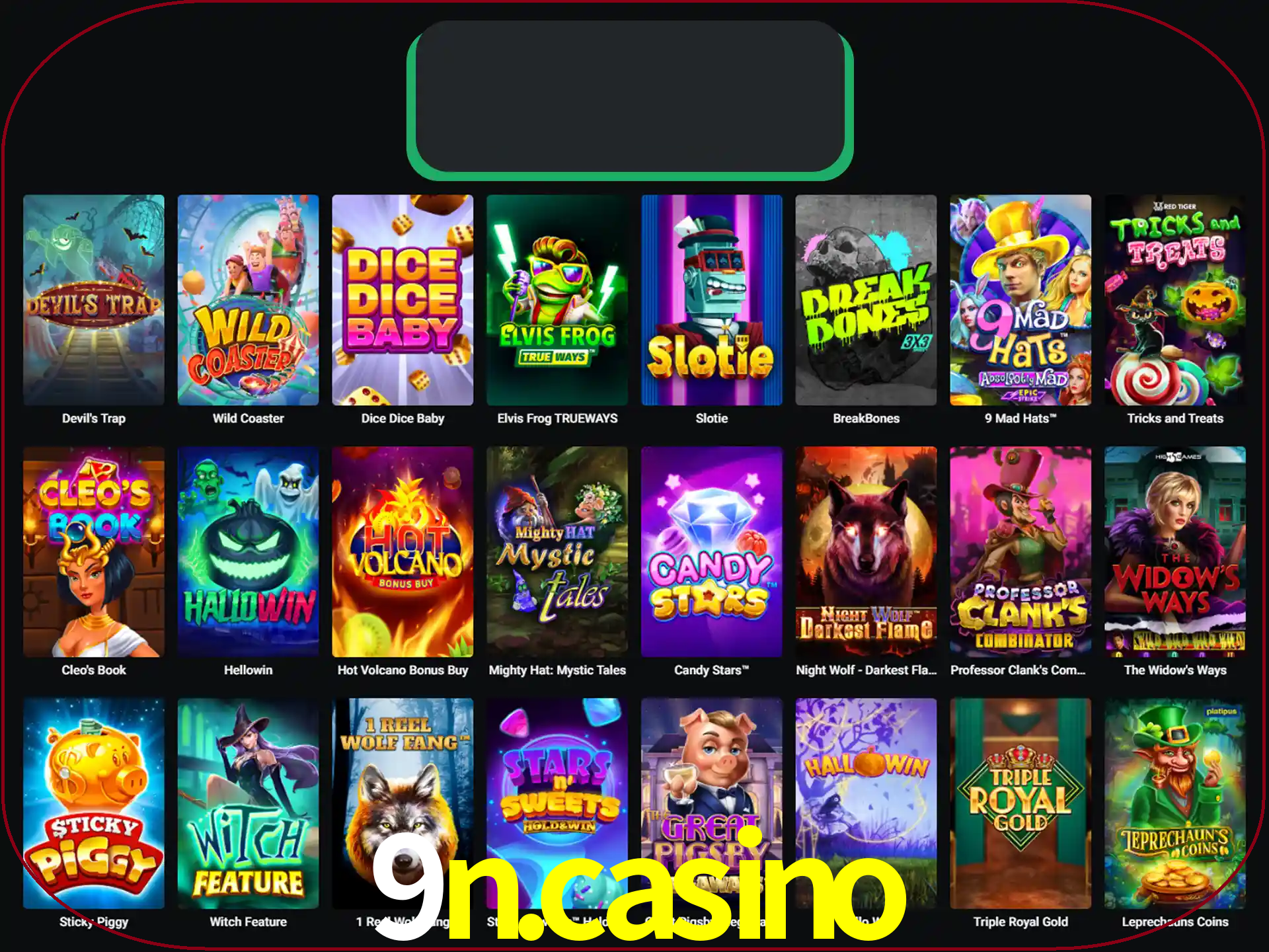 Procure por seus amados jogos de slot.
